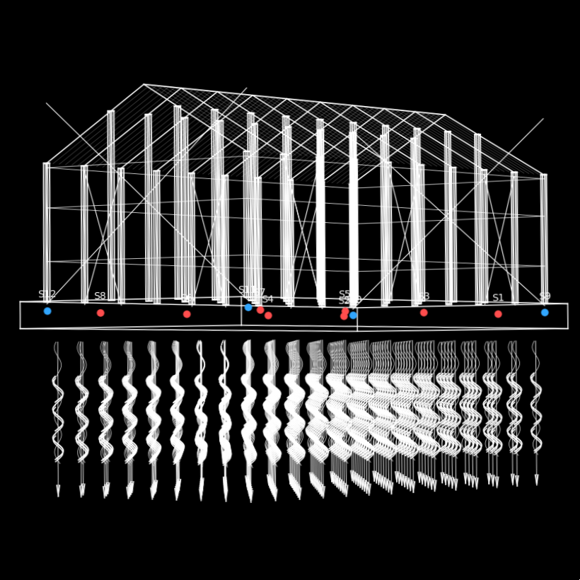 Retail building foundation monitoring – photo 1